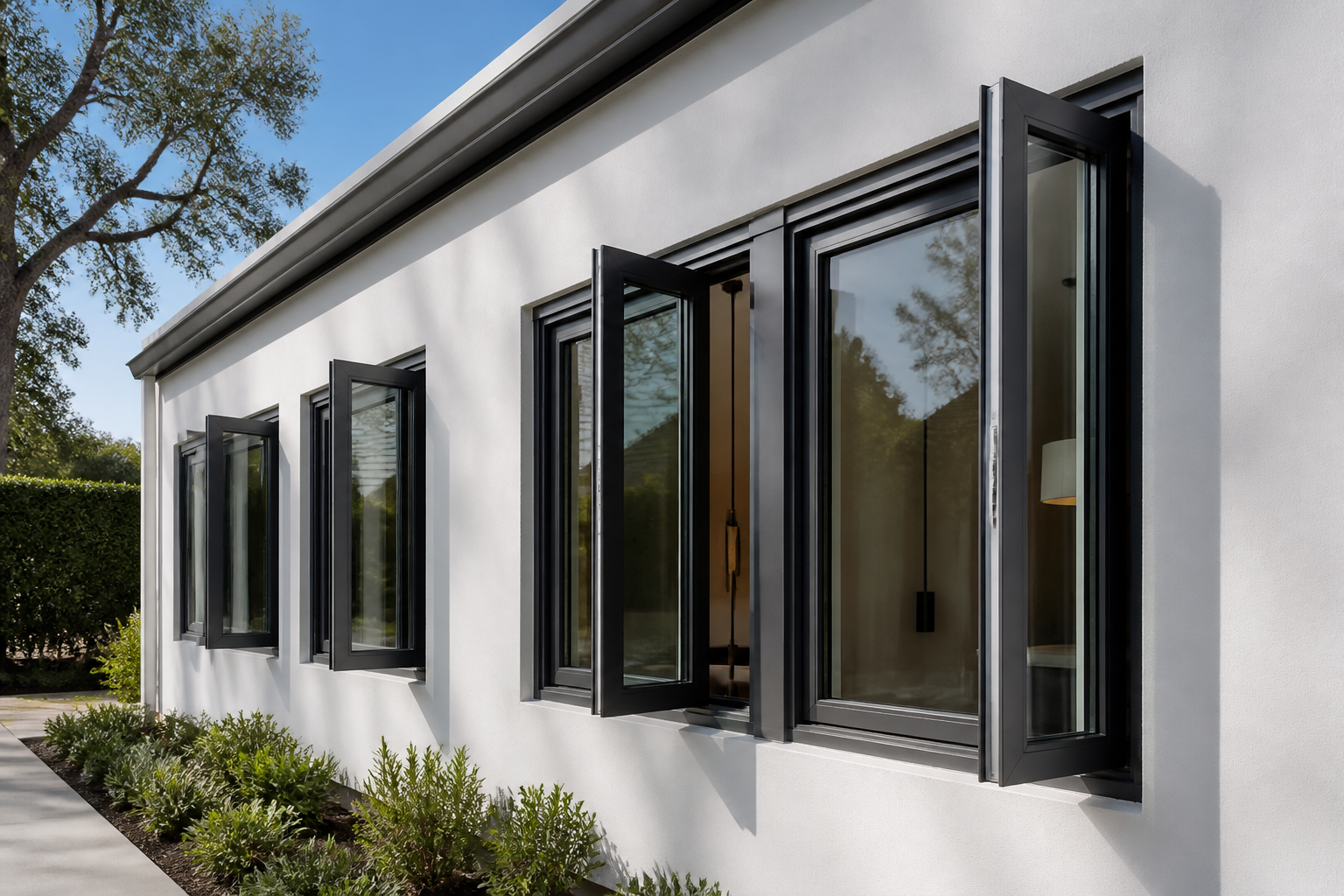 VLX 80 Casement Window in Fresno, CA | Meridian Windows and Doors Fresno - detail 6