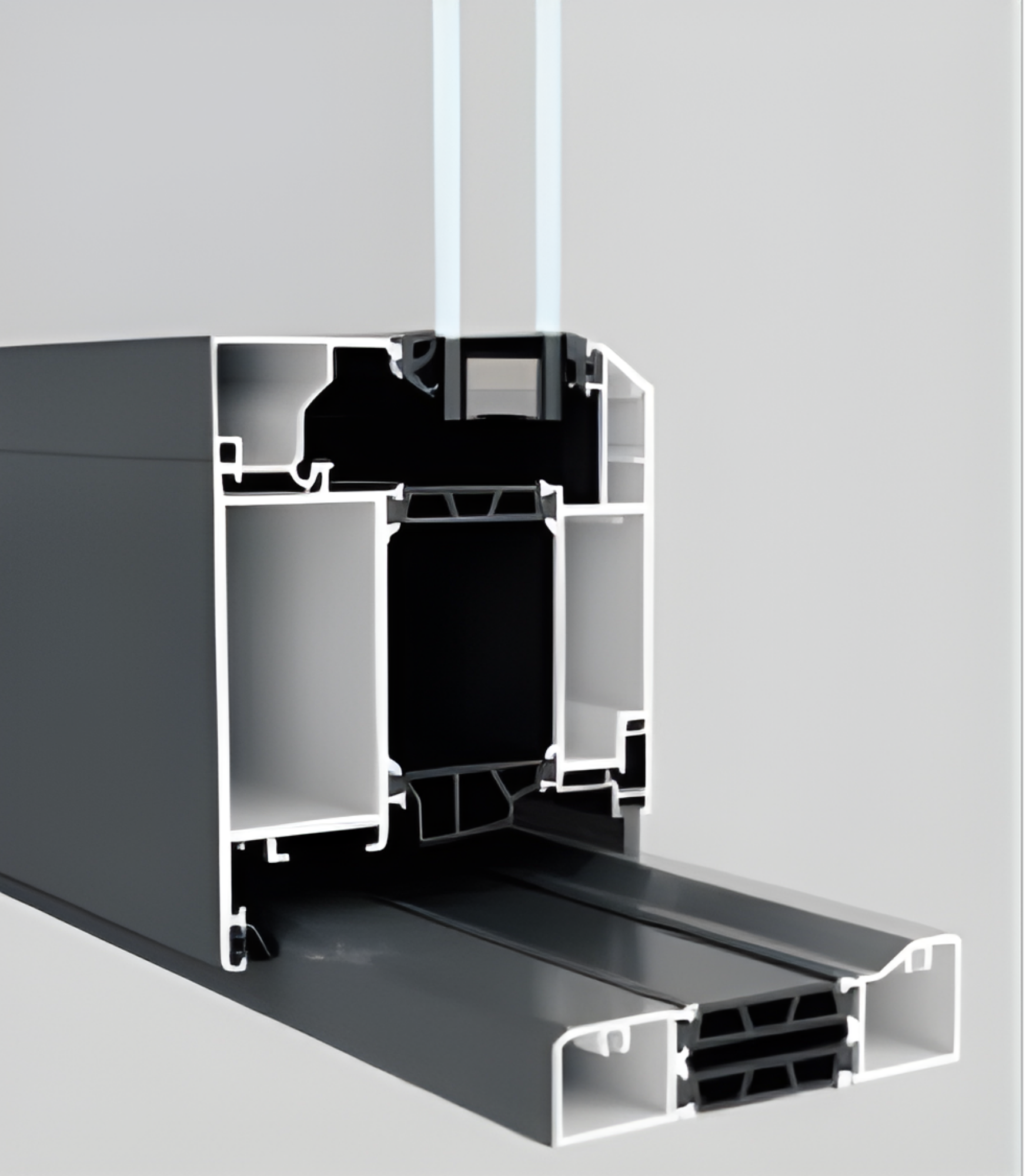 VLX 100 Double Swing / French Door in Fresno, CA | Meridian Windows and Doors Fresno - detail 3