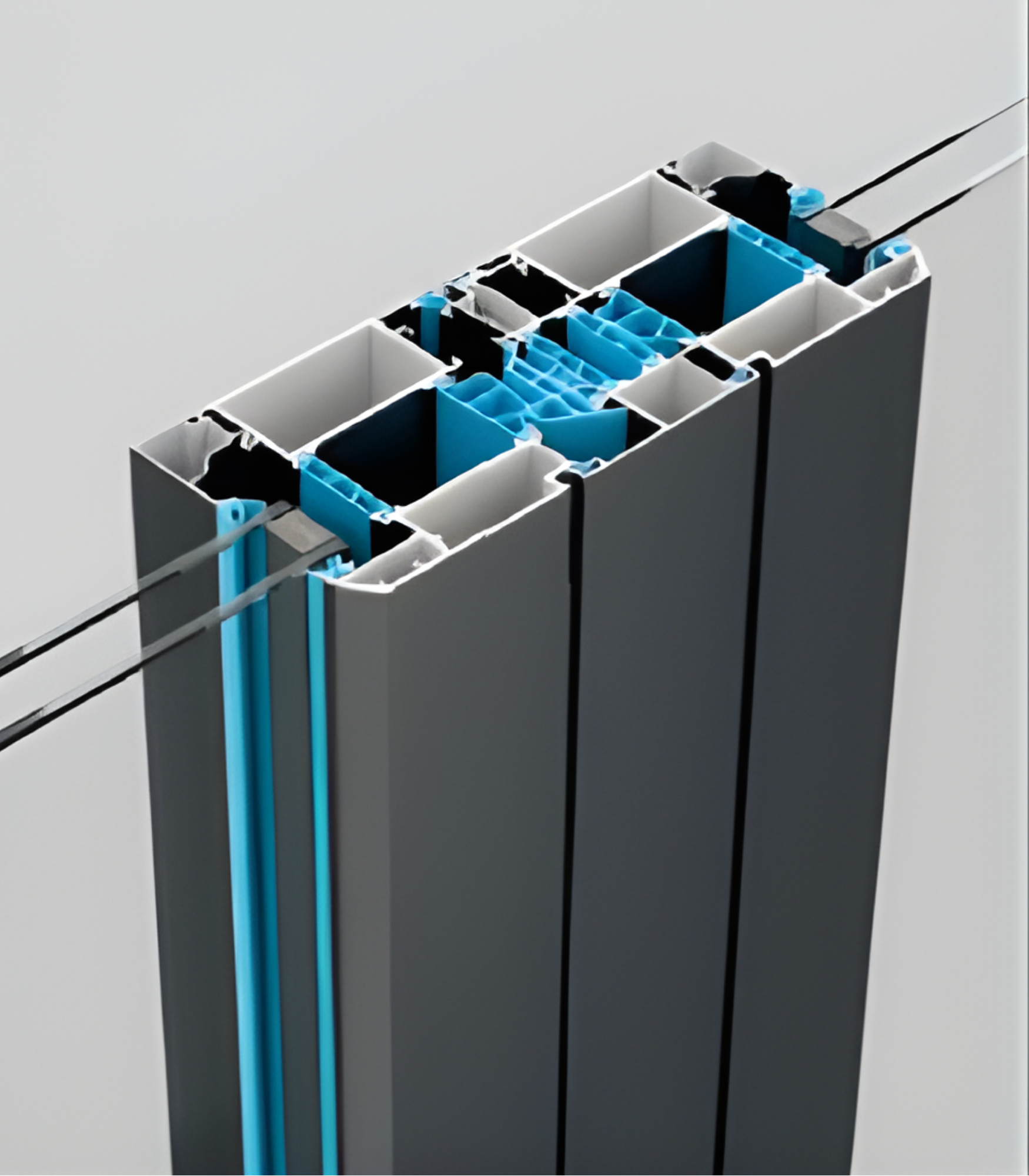 VLX 100 Double Swing / French Door in Fresno, CA | Meridian Windows and Doors Fresno - detail 5