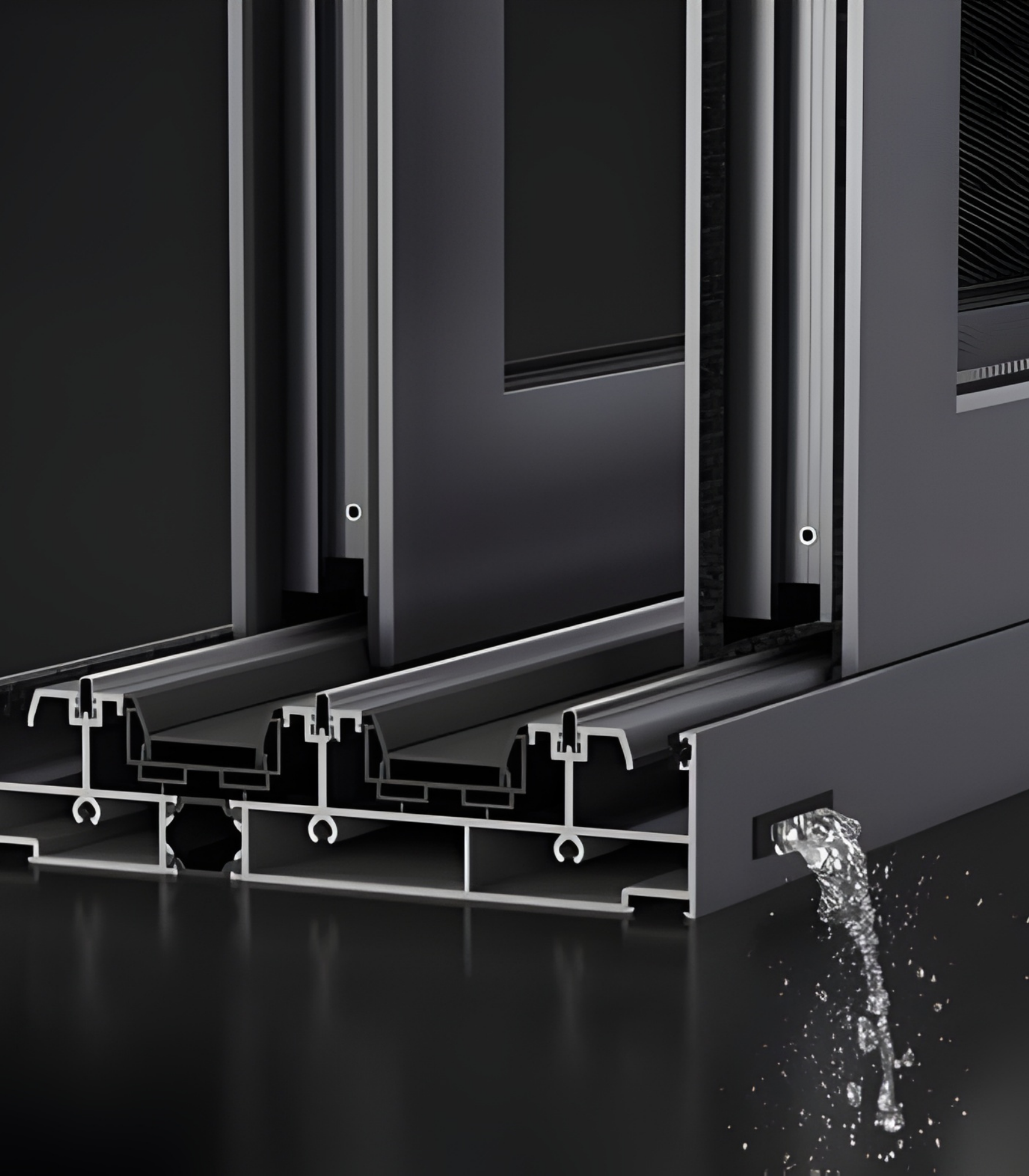 VLX 150 Heavy-Duty Sliding Door in Fresno, CA | Meridian Windows and Doors Fresno - detail 6