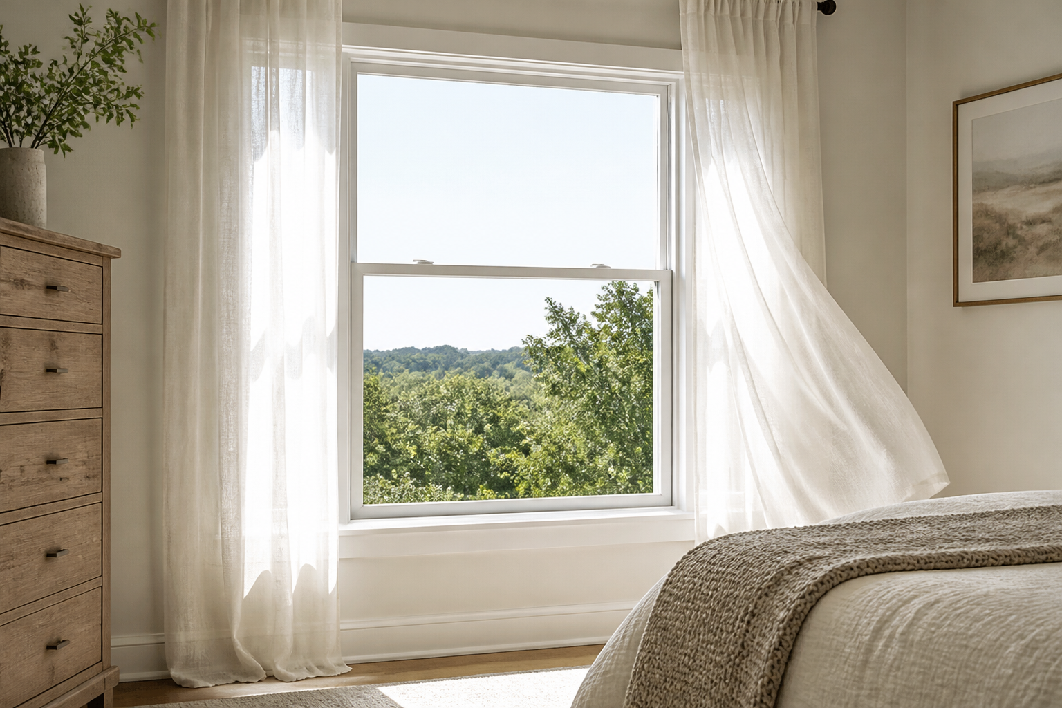 VLX 500 Single & Double Hung Window in Fresno, CA | Meridian Windows and Doors Fresno - detail 5