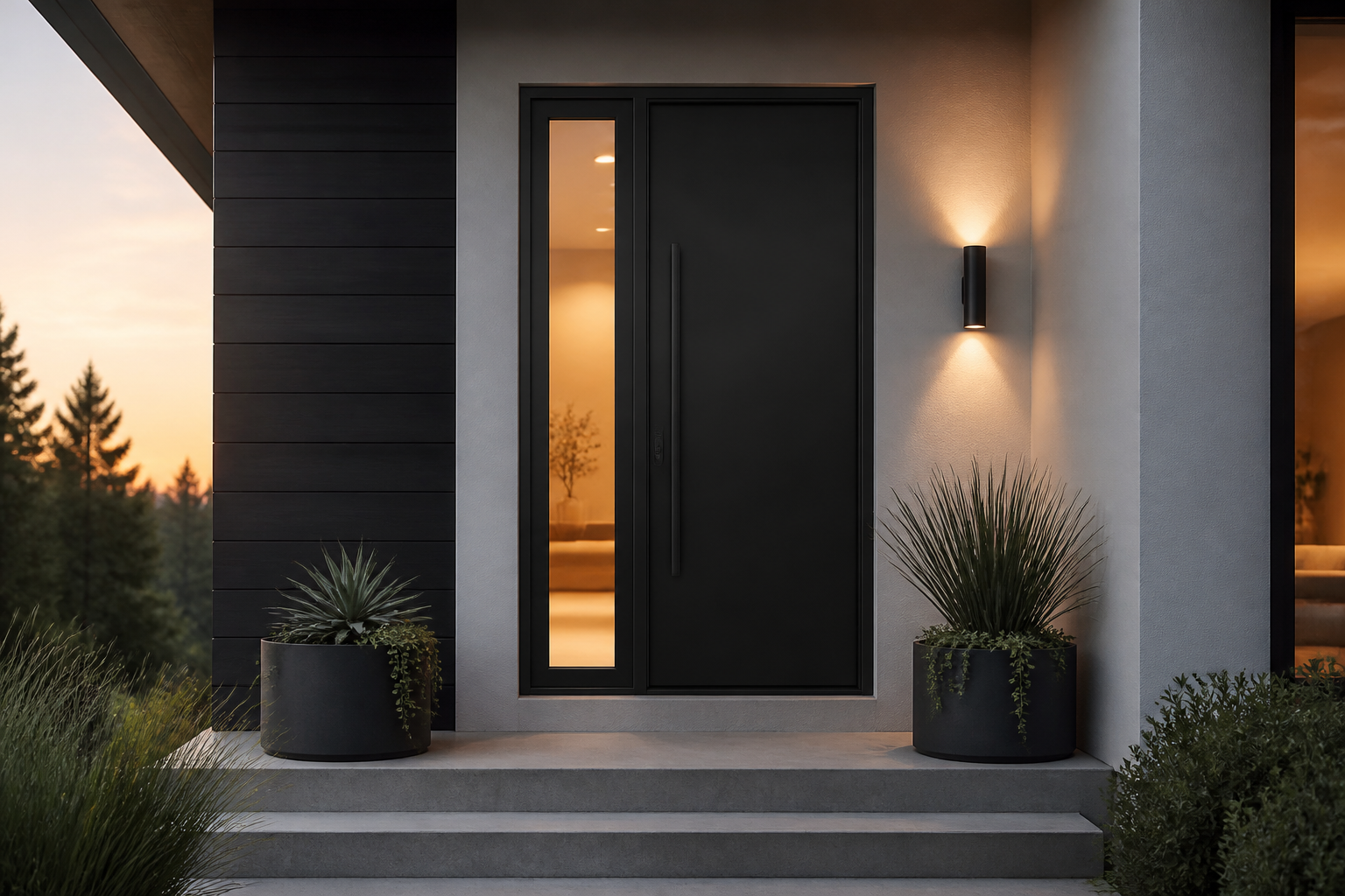 VLX 100 Swing / Entry Door in Fresno, CA | Meridian Windows and Doors Fresno - detail 6